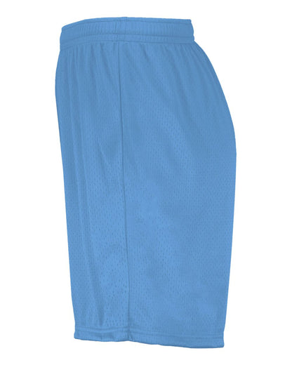 Augusta Sportswear Youth Modified Mesh Shorts 1851 #color_Columbia Blue