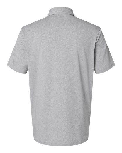 Adidas Men's Blended Polo A590 #color_Grey Three Melange