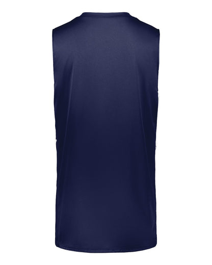 Augusta Sportswear Youth Alley-Oop Reversible Jersey 1167 #color_Navy/ White