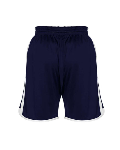 Alleson Athletic Youth Crossover Reversible Shorts 590PSPY #color_Navy/ White
