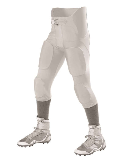 Alleson Athletic Youth Intergrated Football Pants 689SY #color_White