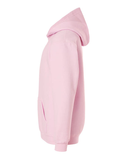 Tultex Youth Hooded Sweatshirt 320Y #color_Light Pink