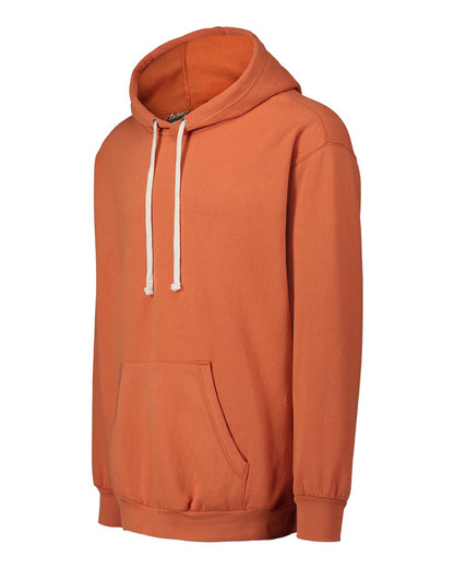 MV Sport Unisex Vintage Fleece Hooded Sweatshirt 1478 #color_Vintage Orange