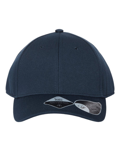 Atlantis Headwear Sustainable Structured Cap JOSHUA #color_Navy