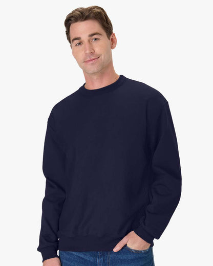 Hanes Men's Beefy® Sweats Premium Heavyweight Crewneck Sweatshirt OG600 #colormdl_Athletic Navy
