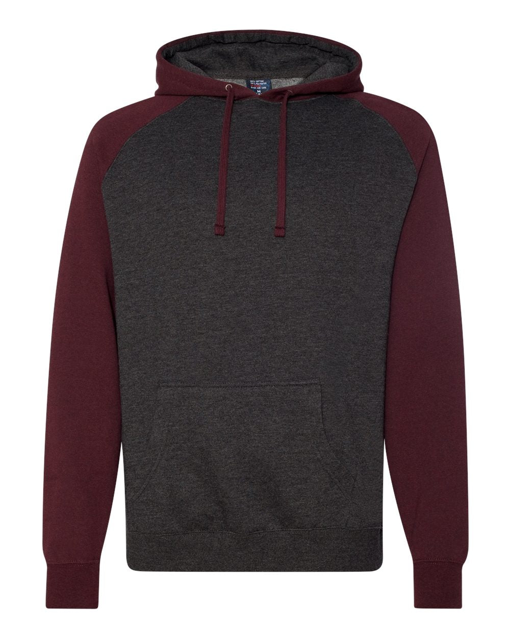 #color_Charcoal Heather/ Burgundy Heather