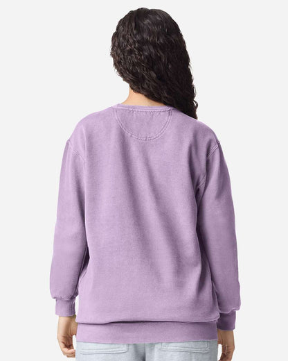 Comfort Colors Unisex Garment-Dyed Crewneck Sweatshirt 1566 #colormdl_Orchid