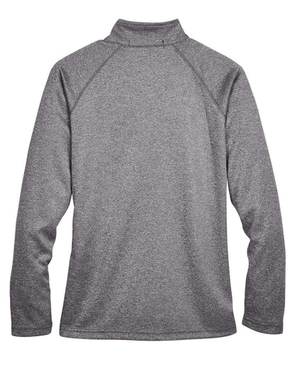 Devon & Jones Women's Stretch Tech-Shell® Compass Full-Zip Jacket DG420W #color_Dark Grey Heather