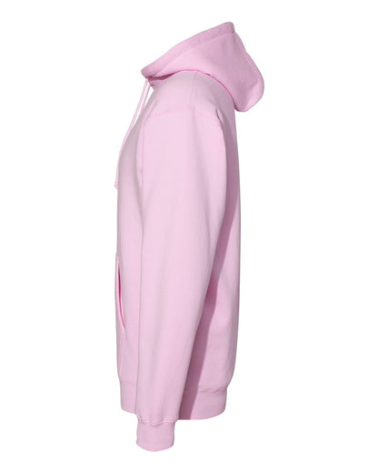Independent Trading Co. Unisex Heavyweight Hooded Sweatshirt IND4000 #color_Light Pink
