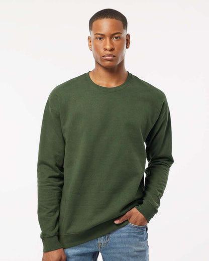 Tultex Unisex Fleece Crewneck Sweatshirt 340 #colormdl_Military Green