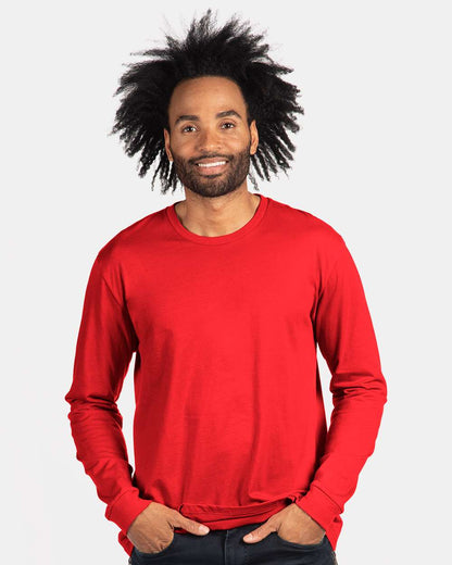 Next Level CVC Long Sleeve T-Shirt 6211 #colormdl_Red