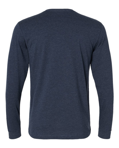 Next Level CVC Long Sleeve T-Shirt 6211 #color_Midnight Navy