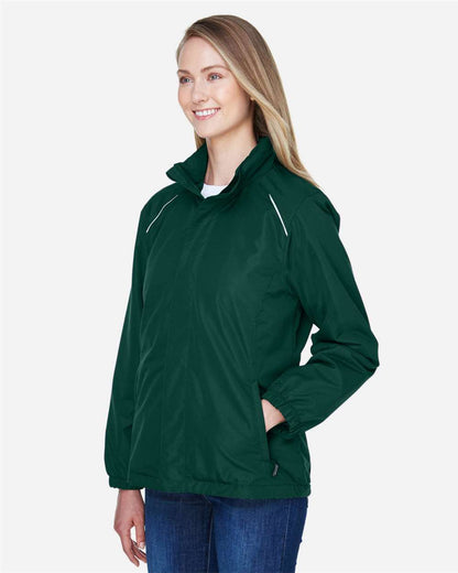 CORE365 Women's Profile Fleece-Lined All-Season Jacket 78224 #colormdl_Forest