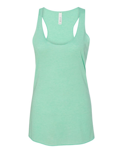 BELLA + CANVAS Women's Triblend Racerback Tank 8430 #color_Mint Triblend