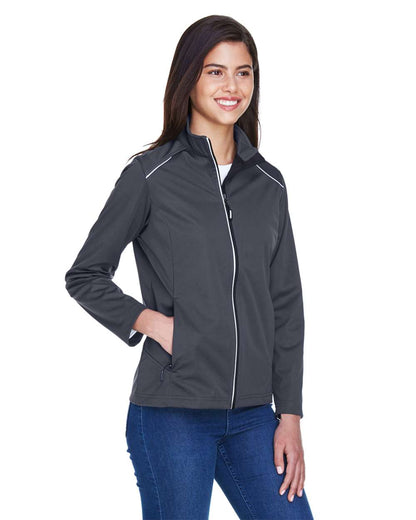 CORE365 Women's Techno Lite Three-Layer Knit Tech-Shell CE708W #colormdl_Carbon