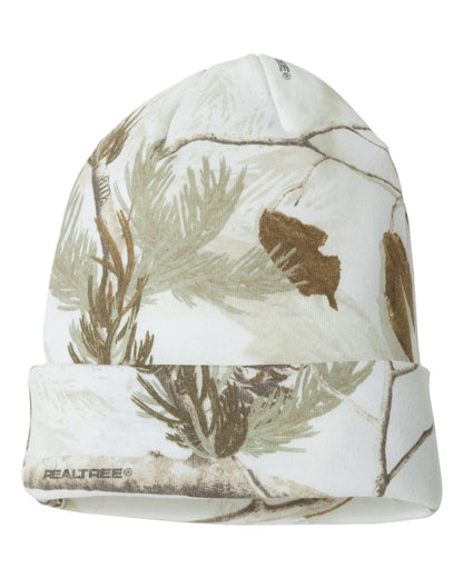 Kati 12" Licensed Camo Cuffed Beanie LCB12 #color_White Realtree AP