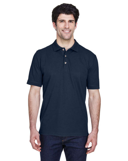 UltraClub Men's Classic Piqué Polo 8535 #colormdl_Navy