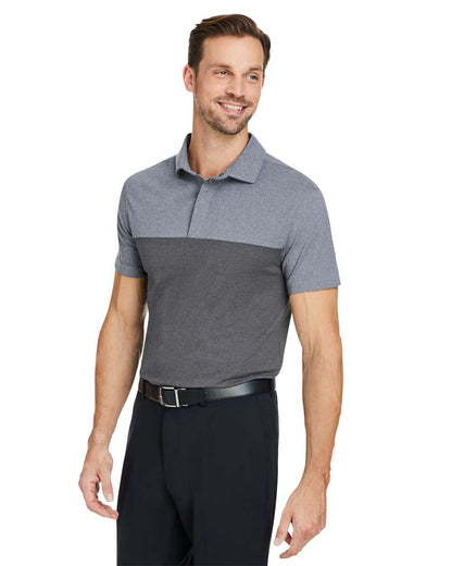 Spyder Men's Spyre Flex Colorblock Polo S18023 #colormdl_Polar Frost/ Black Frost