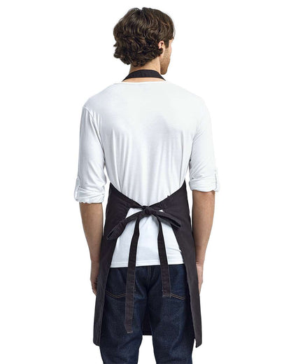 Artisan Collection by Reprime Calibre Heavy Cotton Canvas Bib Apron RP130 #colormdl_Black