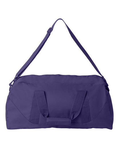 Liberty Bags Recycled 23 1/2" Large Duffel Bag 8806 #color_Purple