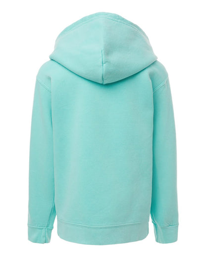 Comfort Colors Youth Garment-Dyed Lightweight Fleece Hooded Sweatshirt 1467Y #color_Chalky Mint
