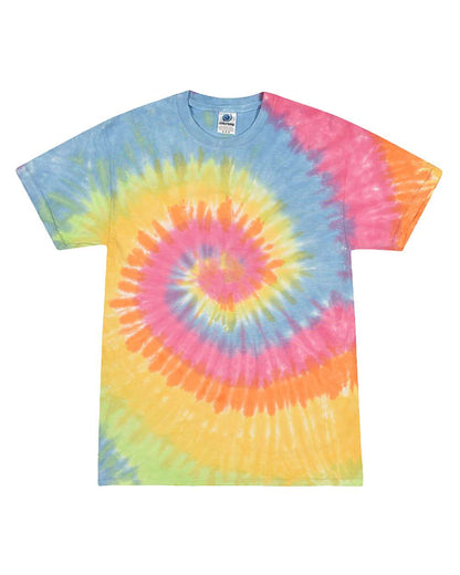 Colortone Youth Multi-Color Tie-Dyed T-Shirt 1000Y #color_Eternity