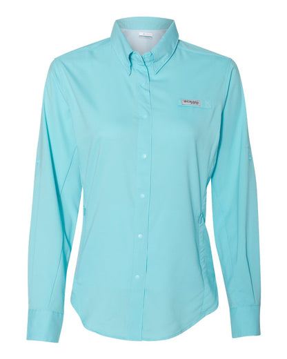 Columbia Women's PFG Tamiami™ II Fishing Shirt 127570 #color_Clear Blue