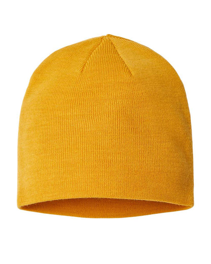 Atlantis Headwear Sustainable Beanie HOLLY #color_Mustard Yellow