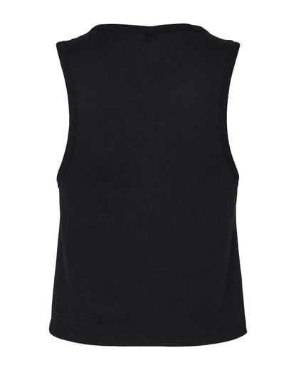 Next Level Women's Festival Crop Tank 5083 #color_Black