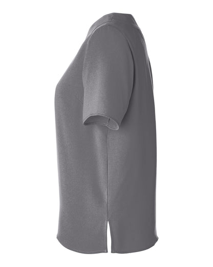 Devon & Jones Women's Perfect Fit™ Boat Neck Blouse DP613W #color_Graphite