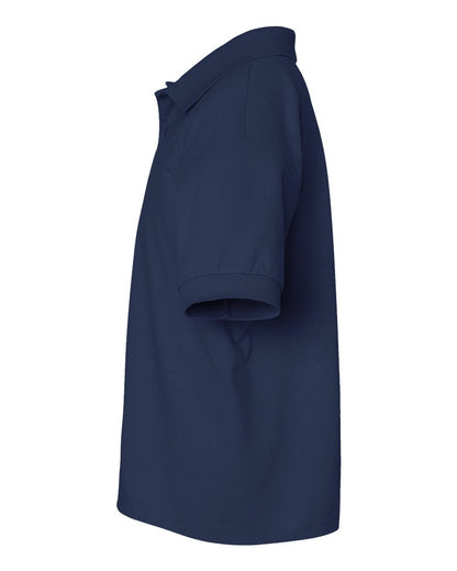 Gildan Youth DryBlend® Jersey Polo 8800B #color_Navy