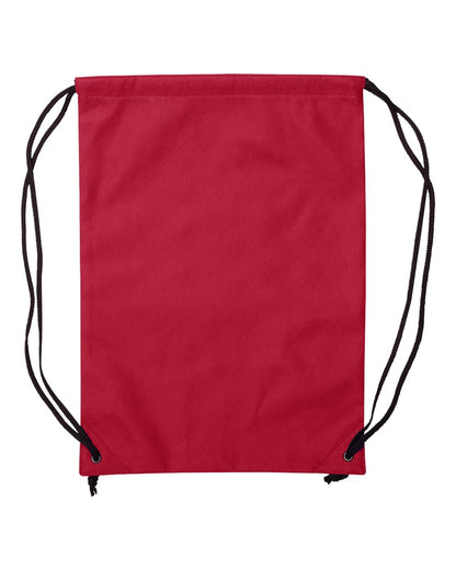 Liberty Bags Non-Woven Drawstring Backpack A136 #color_Red