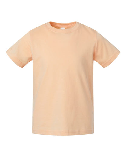 Rabbit Skins Toddler Fine Jersey Tee 3321 #color_Peachy