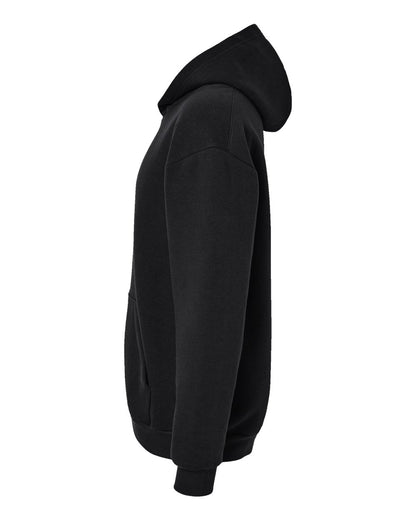 American Apparel Unisex ReFlex Fleece Hoodie Sweatshirt RF498 #color_Black