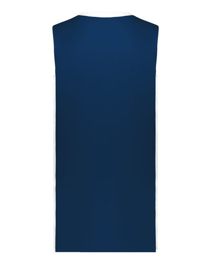 Augusta Sportswear Youth Match-Up Basketball Jersey 6887 #color_Navy/ White
