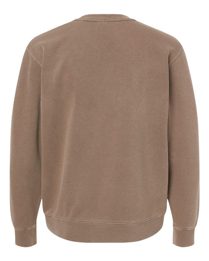 Independent Trading Co. Midweight Pigment-Dyed Crewneck Sweatshirt PRM3500 #color_Pigment Clay