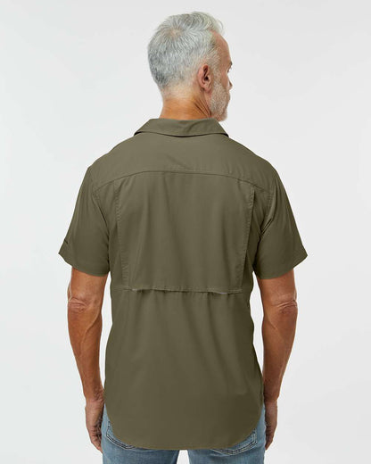 Columbia Men's Silver Ridge™ Utility Lite Short Sleeve Shirt 203072 #colormdl_Stone Green