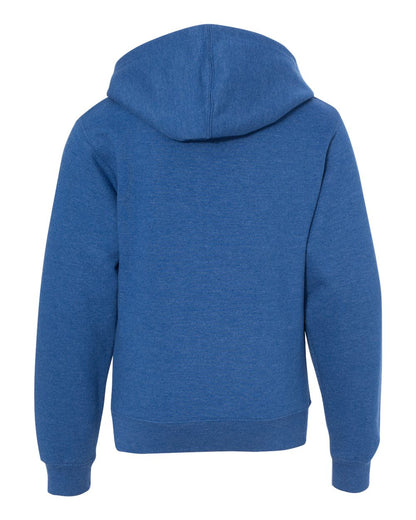 Independent Trading Co. Youth Midweight Hooded Sweatshirt SS4001Y #color_Royal Heather