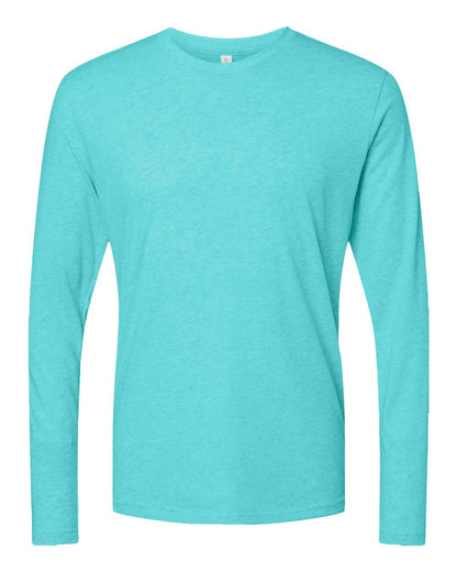 Next Level Triblend Long Sleeve T-Shirt 6071 #color_Tahiti Blue