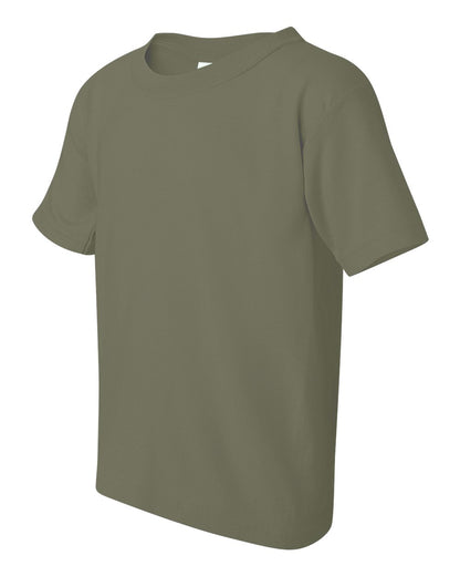 Gildan Heavy Cotton™ Youth T-Shirt 5000B #color_Military Green