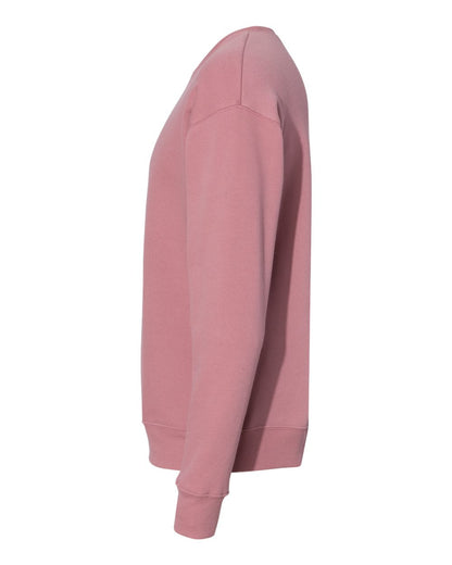 BELLA + CANVAS Unisex Sponge Fleece Drop Shoulder Crewneck Sweatshirt 3945 #color_Mauve
