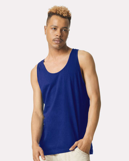 American Apparel Fine Jersey Tank 2408 #colormdl_Lapis