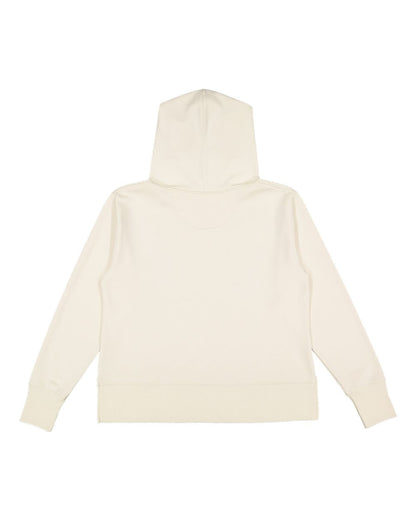 LAT Women's Vintage Wash Hoodie Sweatshirt 3536 #color_Washed Natural