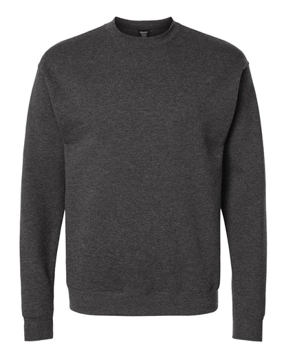Hanes Unisex Perfect Sweats Crewneck Sweatshirt RS160 #color_Charcoal Heather