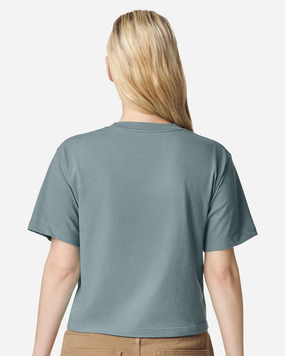 American Apparel Women's Fine Jersey Boxy Tee 102 #colormdl_Arctic
