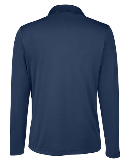 Team 365 Women's Zone Performance Long Sleeve Polo TT51LW #color_Sport Dark Navy