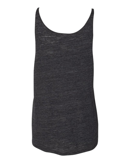 BELLA + CANVAS Women's Slouchy Tank 8838 #color_Charcoal Black Slub