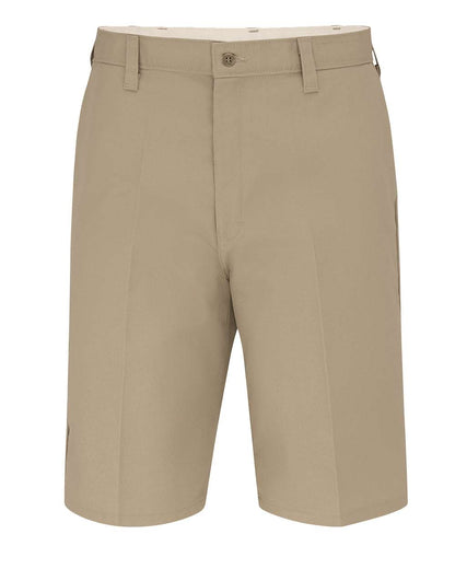 Dickies Men's Extended Sizes 11" Industrial Flat Front Shorts LR30EXT #color_Desert Sand