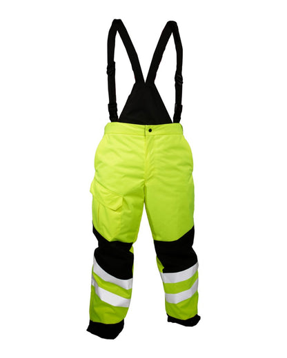Kishigo Men's Premium Brilliant Series® Insulated Pants IN410 #color_Lime