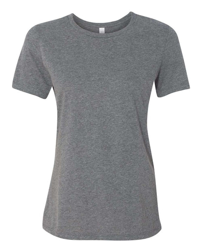 BELLA + CANVAS Women’s Relaxed Fit Heather CVC Tee 6400CVC #color_Deep Heather